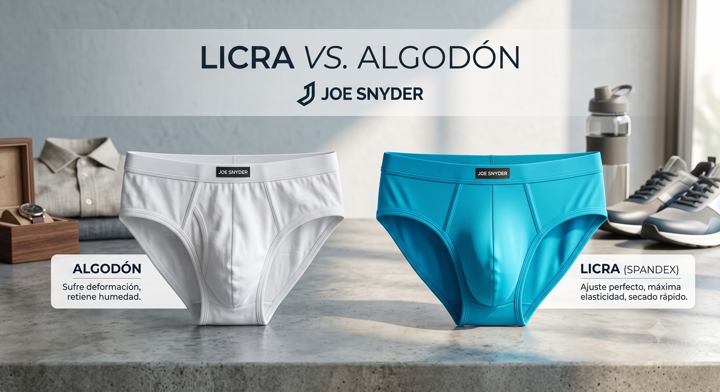 Licra vs. Algodón: ¿Por qué el Spandex es el Rey del Menswear Moderno?