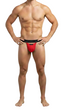jockstrap para hombre 16 rojo joe snyder foto con modelo de frente 